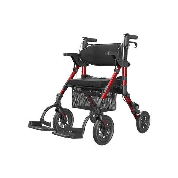 Z51 Shift Combo 2 In 1 Rollator - Transport Chair Walker